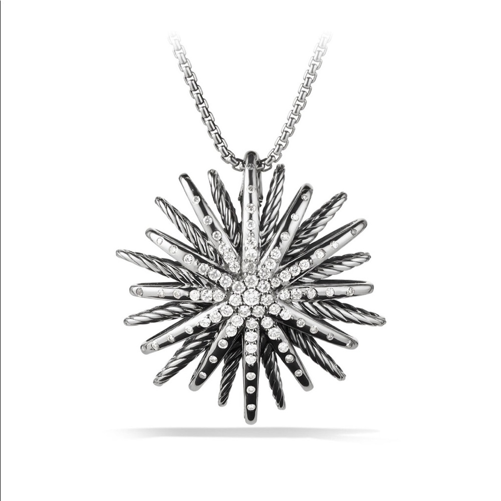 David Yurman Starburst pendant & necklace